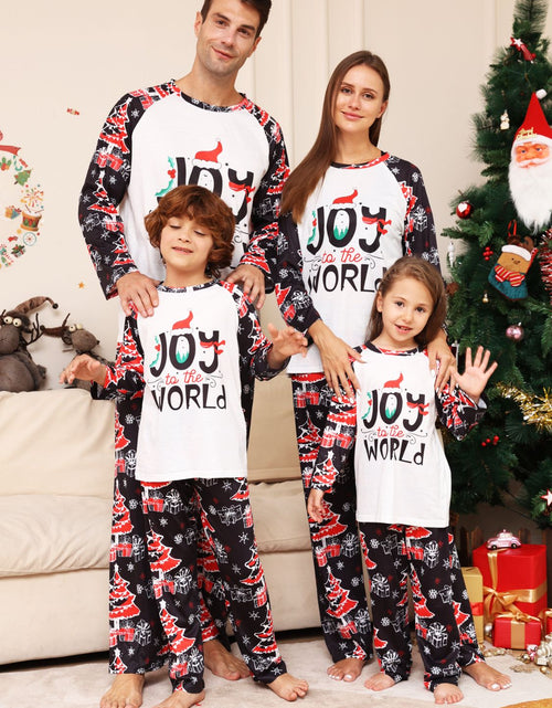 Load image into Gallery viewer, JOY TO THE WORLD Graphic Two-Piece Set
