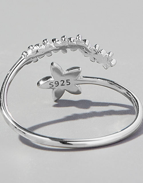 Load image into Gallery viewer, 925 Sterling Silver Flower Ring
