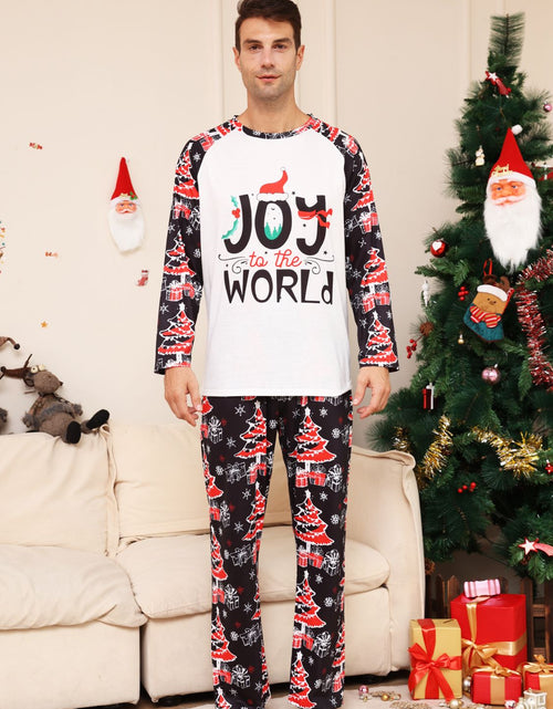 Load image into Gallery viewer, Full Size JOY TO THE WORLD Graphic Two-Piece Set
