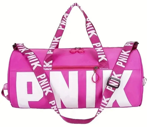 Load image into Gallery viewer, SMART LOOK Pink Teavel Gym Sports Bag
