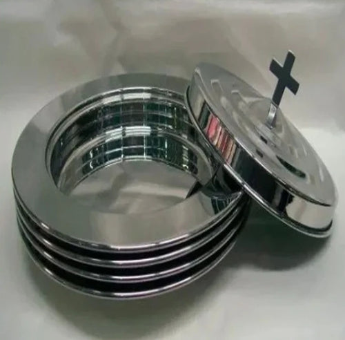 Load image into Gallery viewer, Durable Stainless Steel Trays With Lids
