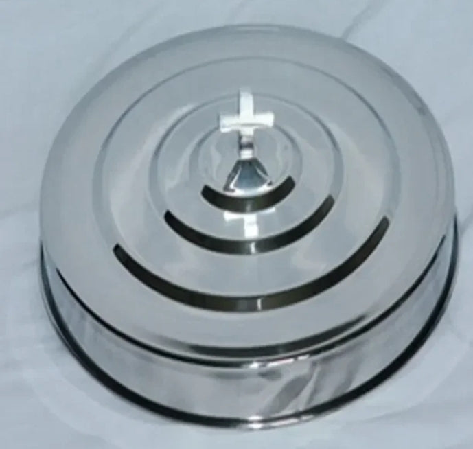 Stainless Steel Communion Tray With Lid