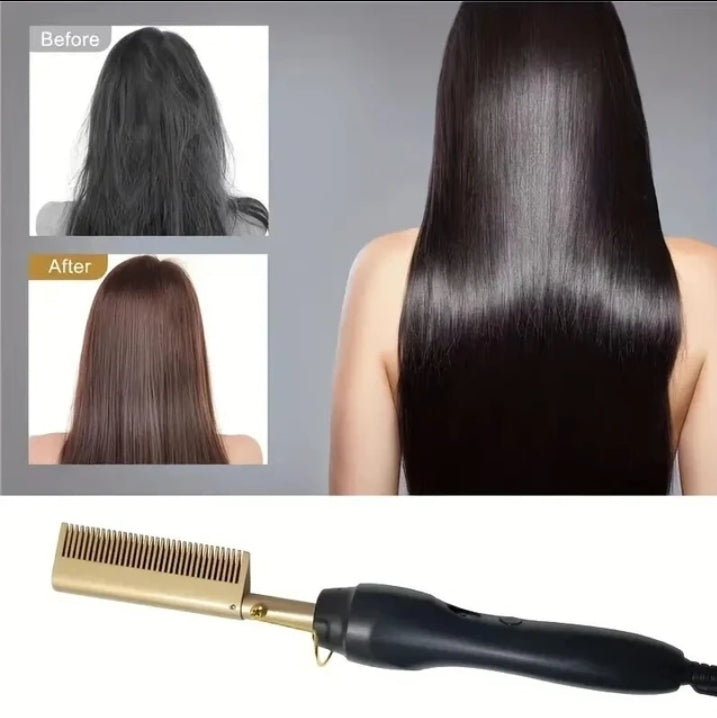 Hair Straightener Pressing Comb