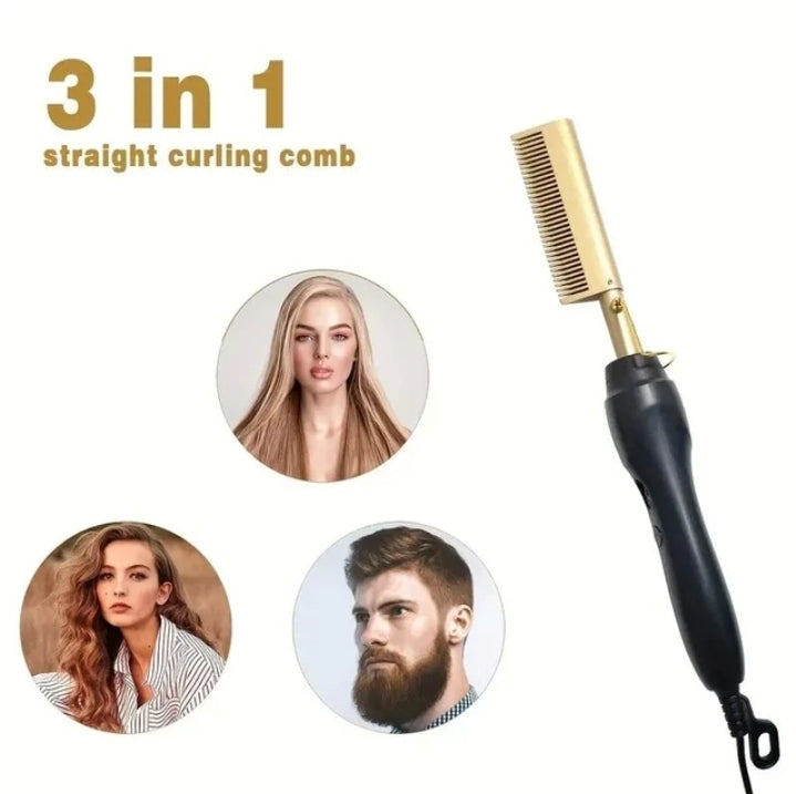 Hair Straightener Pressing Comb