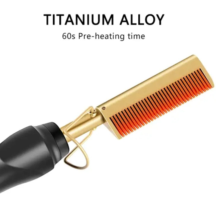 Hair Straightener Pressing Comb