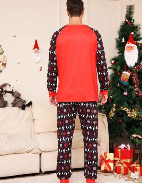 Load image into Gallery viewer, Full Size Reindeer Graphic Top and Pants Set
