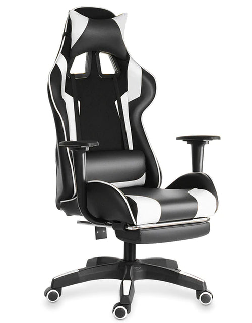 Load image into Gallery viewer, Leather Office Gaming Chair Home Internet Cafe Racing Chair WCG Gaming Ergonomic Computer Chair Swivel Lifting Lying Gamer Chair
