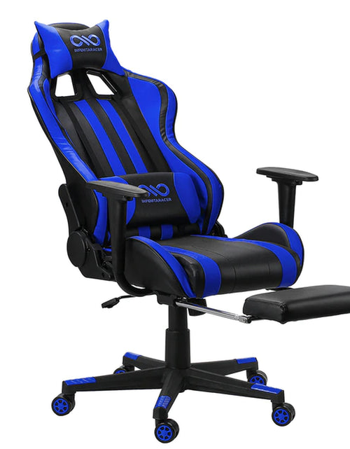 Load image into Gallery viewer, Leather Office Gaming Chair Home Internet Cafe Racing Chair WCG Gaming Ergonomic Computer Chair Swivel Lifting Lying Gamer Chair
