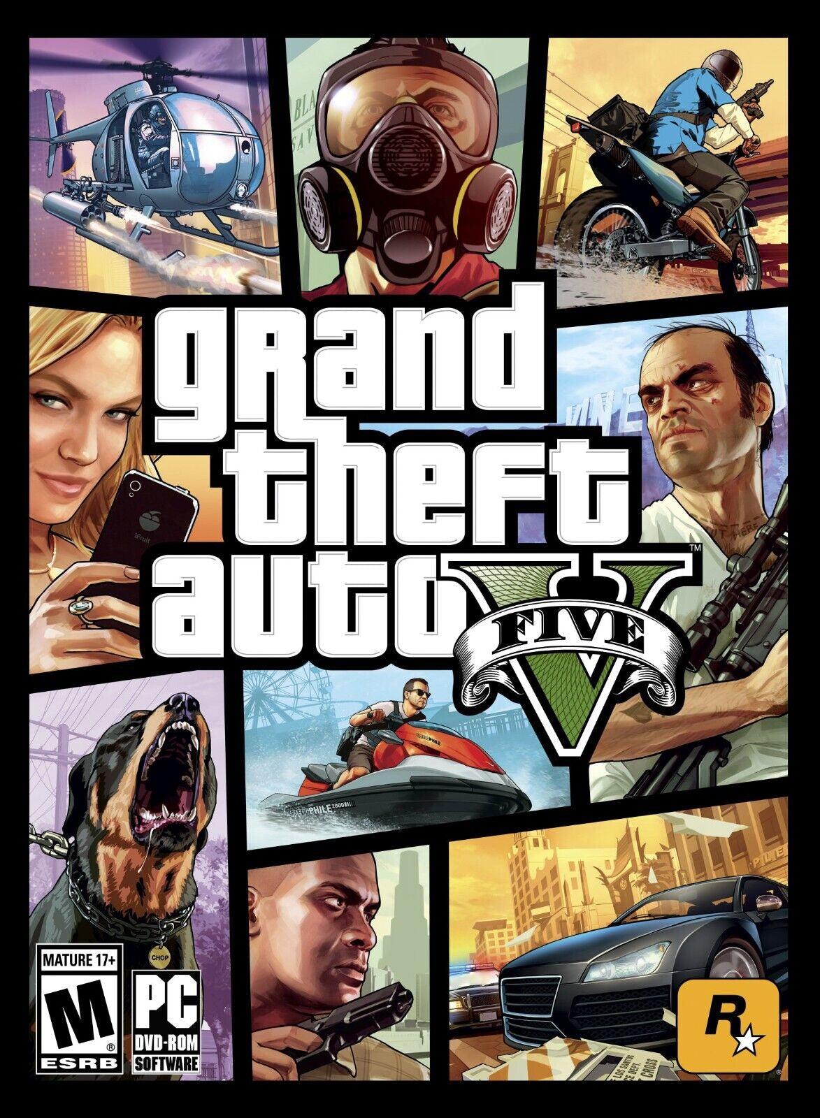 GTA 5 Gran Theft Auto PC Game Key Steam