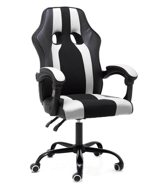 Load image into Gallery viewer, Leather Office Gaming Chair Home Internet Cafe Racing Chair WCG Gaming Ergonomic Computer Chair Swivel Lifting Lying Gamer Chair
