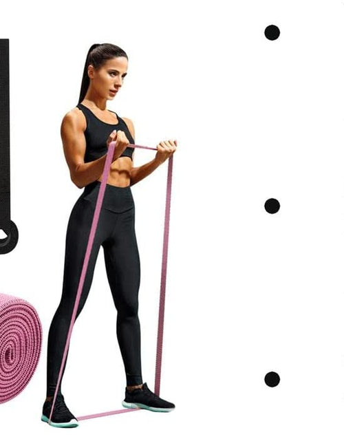 Load image into Gallery viewer, Fabric Long Resistance Bands - Pull up Bands Pull up Assistance Bands Long Workout Bands with Handles, Exercise Bands for Working Out
