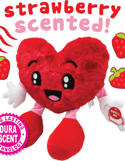 Load image into Gallery viewer, Sweetheart (Heart) - 10&quot; Strawberry Scented Stuffed Plush - Valentines, Gifts for Kids, Gift Guide
