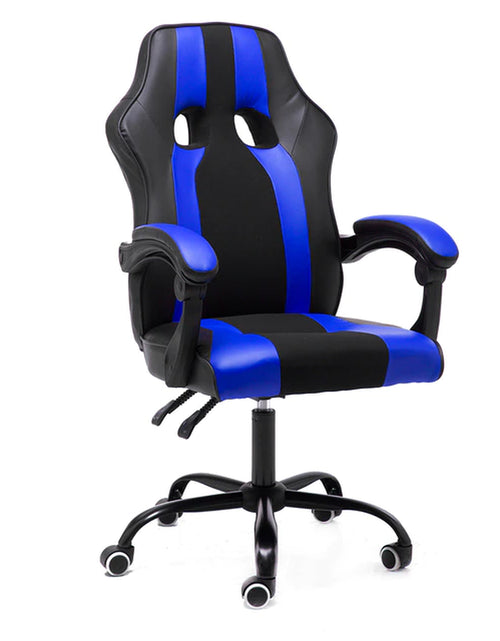 Load image into Gallery viewer, Leather Office Gaming Chair Home Internet Cafe Racing Chair WCG Gaming Ergonomic Computer Chair Swivel Lifting Lying Gamer Chair
