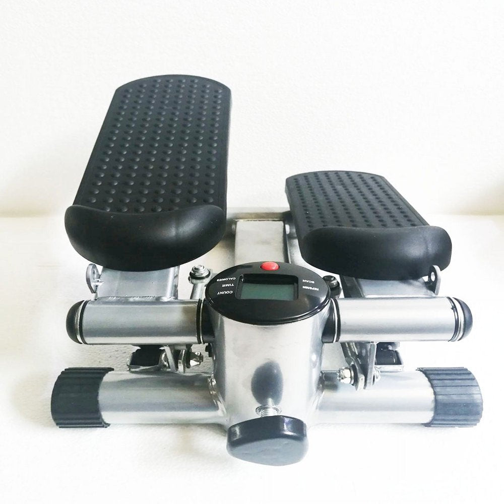 Mini Stepper Trainer Air Stepper Adjustable Pressure Exercise Machine with LCD Display for Stepping Fitness