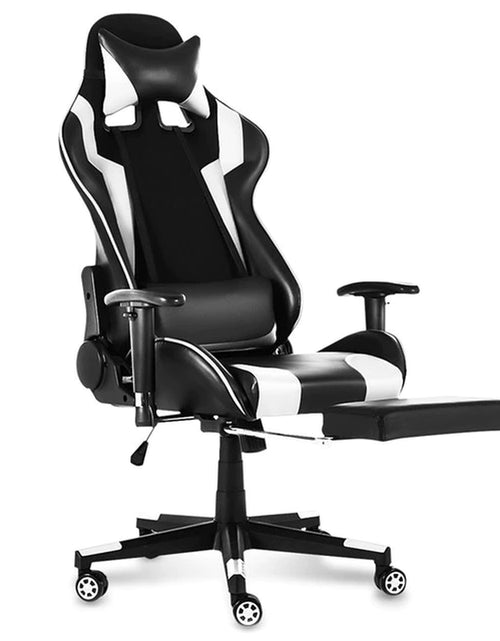 Load image into Gallery viewer, Leather Office Gaming Chair Home Internet Cafe Racing Chair WCG Gaming Ergonomic Computer Chair Swivel Lifting Lying Gamer Chair
