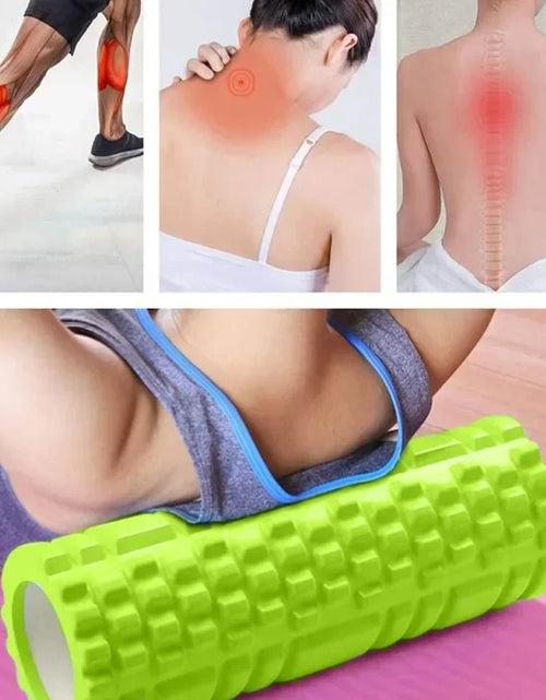 Load image into Gallery viewer, Yoga Block Fitness Equipment Pilates Foam Roller Fitness Gym Exercises Muscle Massage Roller Yoga Brick Sport Gym
