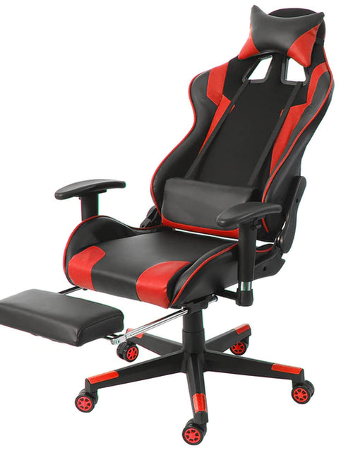 Load image into Gallery viewer, Leather Office Gaming Chair Home Internet Cafe Racing Chair WCG Gaming Ergonomic Computer Chair Swivel Lifting Lying Gamer Chair
